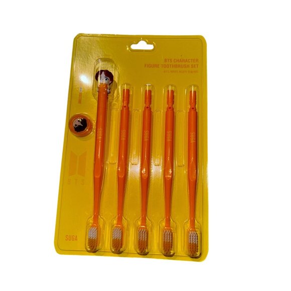 BTS Character Figure Toothbrush Set - Suga - Picture 8 of 13